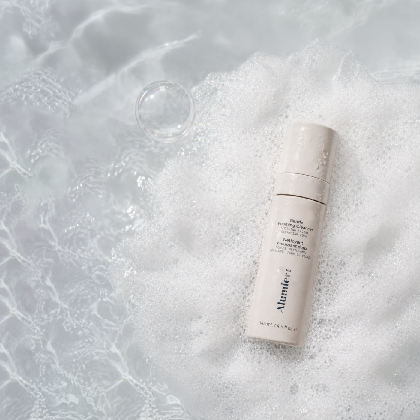 Gentle Foaming Cleanser background